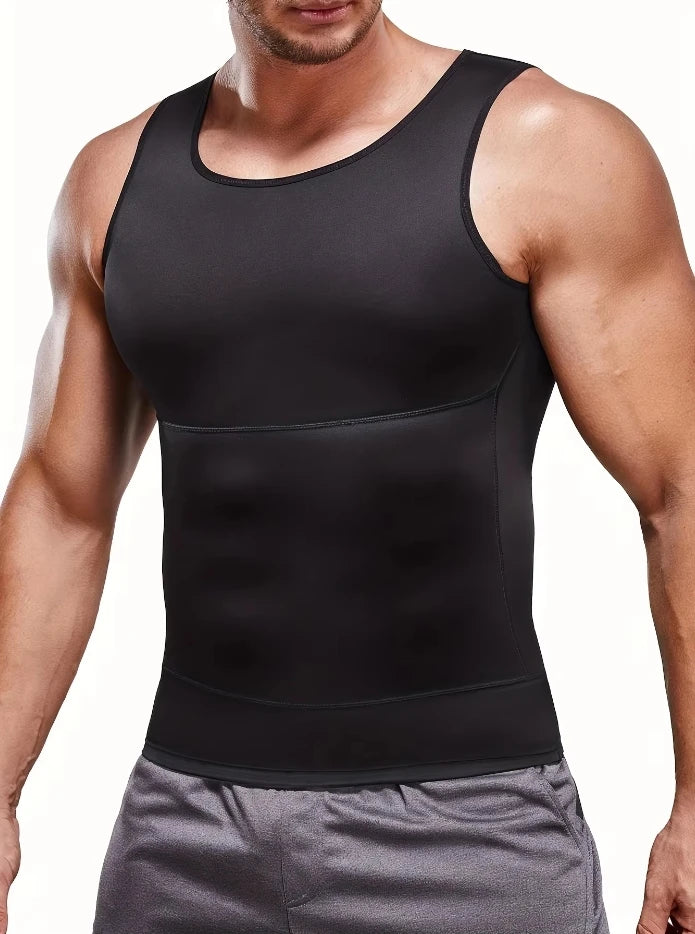 Tanktop Set, Solid Men's Casual Comfy Vest Shirts For Summer, Men's Clothing Workout Vest Tshirt Top