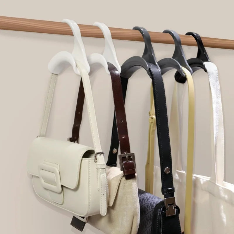 Bag Hook Handbag Arch Hook Tie Scarf Buckle Home Wardrobe Storage Multi-purpose Hook Reusable Wardrobe Storage Organization Tool