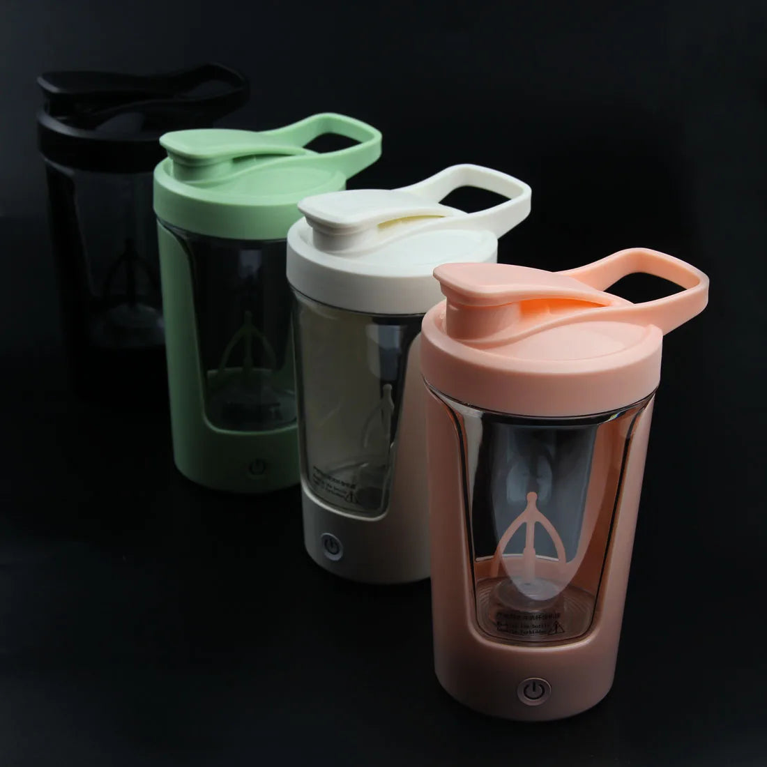 450ml Blenders Cup Electric Mixing Cup Portable Protein Powder Shaker Bottle Mixer For Travel Home Office Kitchen Tools