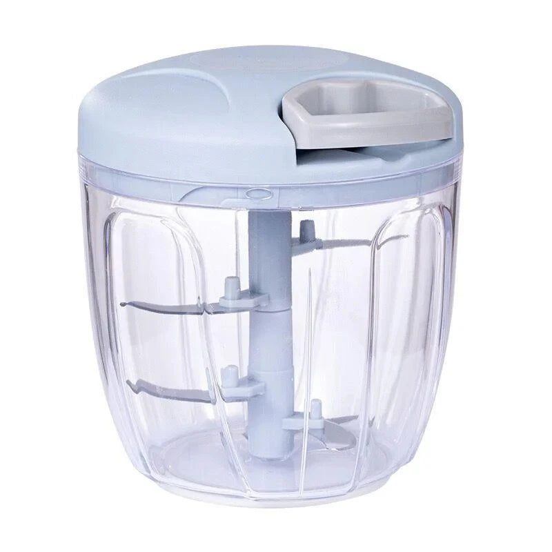 500/900ML Hand Chopper Manual Rope Food Processor Silcer Shredder Salad Maker Garlic Onion Cutter Kitchen Tool Accessories